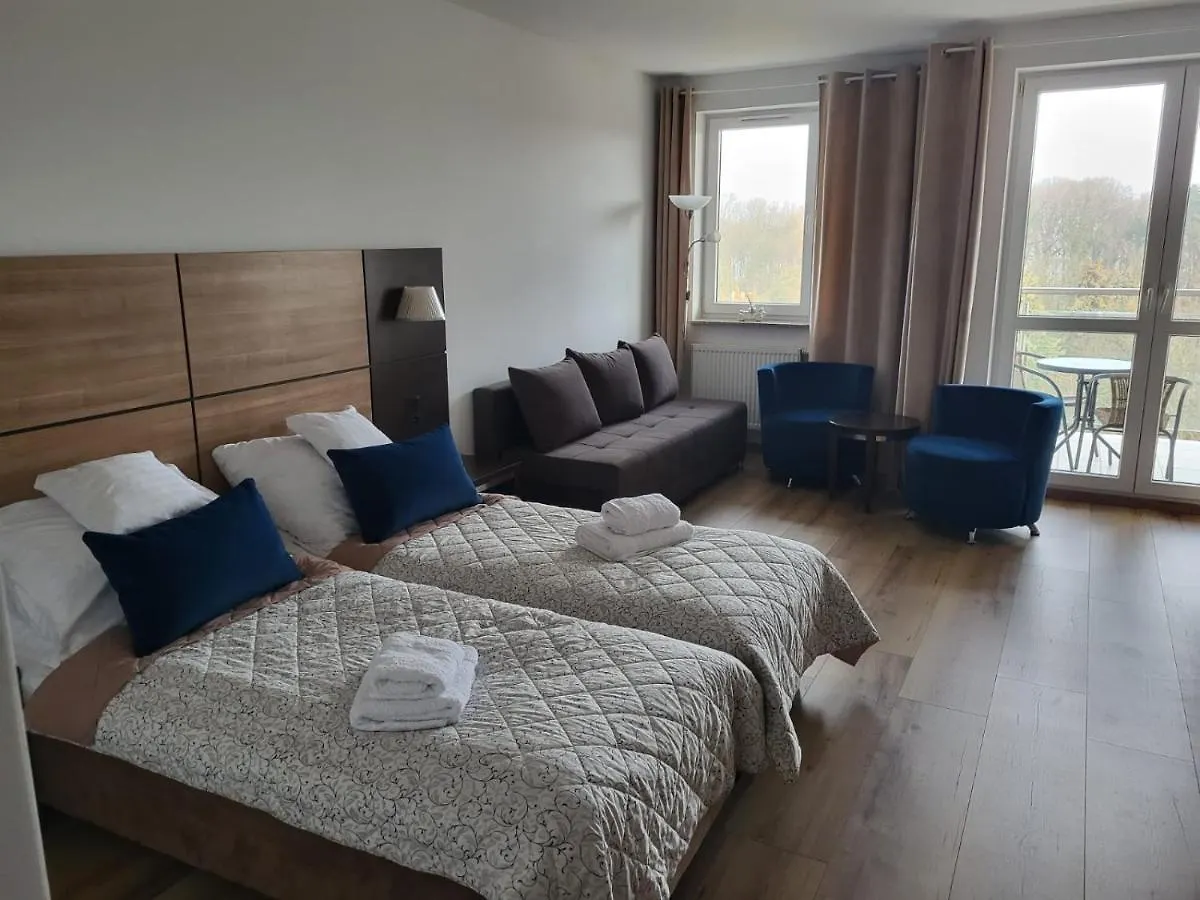Diva Hotel: Beachside Apartment with Balcony and Spa Amenities Kolobrzeg